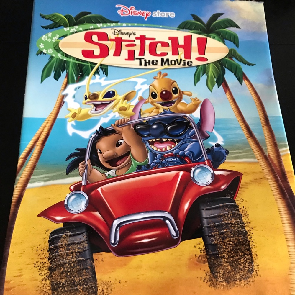 Disney Lilo Stitch movie lithograph print 11x14